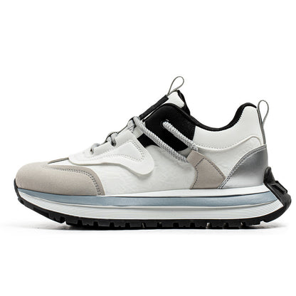 𝔾𝕣𝕠𝕦𝕟𝕕ℤ𝕖𝕣𝕠®－Flexing－shoes✥2025✥美式新款混搭麂皮增高男女中性休閒老爹鞋M613