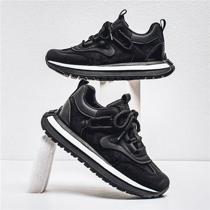 𝔾𝕣𝕠𝕦𝕟𝕕ℤ𝕖𝕣𝕠®－Flexing－shoes✥2025✥美式新款混搭麂皮增高男女中性休閒老爹鞋M613