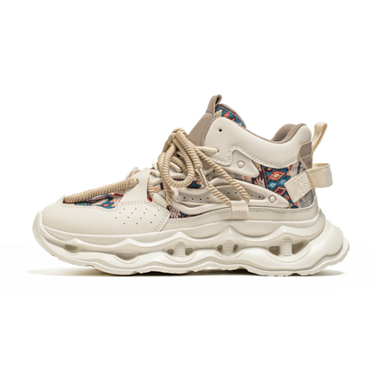 𝔾𝕣𝕠𝕦𝕟𝕕ℤ𝕖𝕣𝕠®－Flexing－shoes✥25-26✥美式秋冬新款復古2.0中筒厚底增高運動老爹鞋N8562