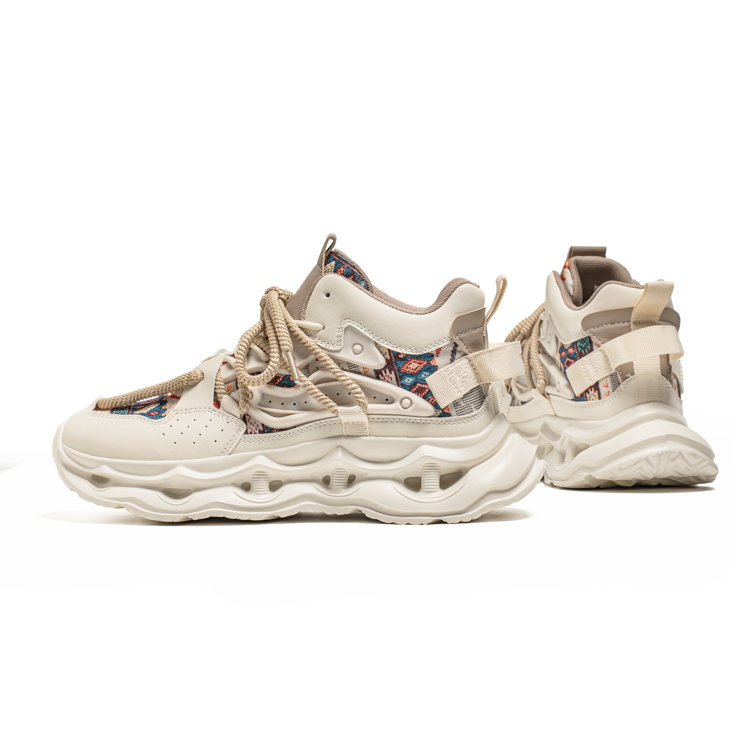 𝔾𝕣𝕠𝕦𝕟𝕕ℤ𝕖𝕣𝕠®－Flexing－shoes✥25-26✥美式秋冬新款復古2.0中筒厚底增高運動老爹鞋N8562