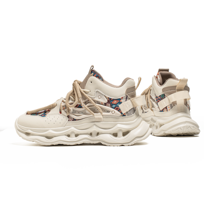 𝔾𝕣𝕠𝕦𝕟𝕕ℤ𝕖𝕣𝕠®－Flexing－shoes✥25-26✥美式秋冬新款復古2.0中筒厚底增高運動老爹鞋N8562