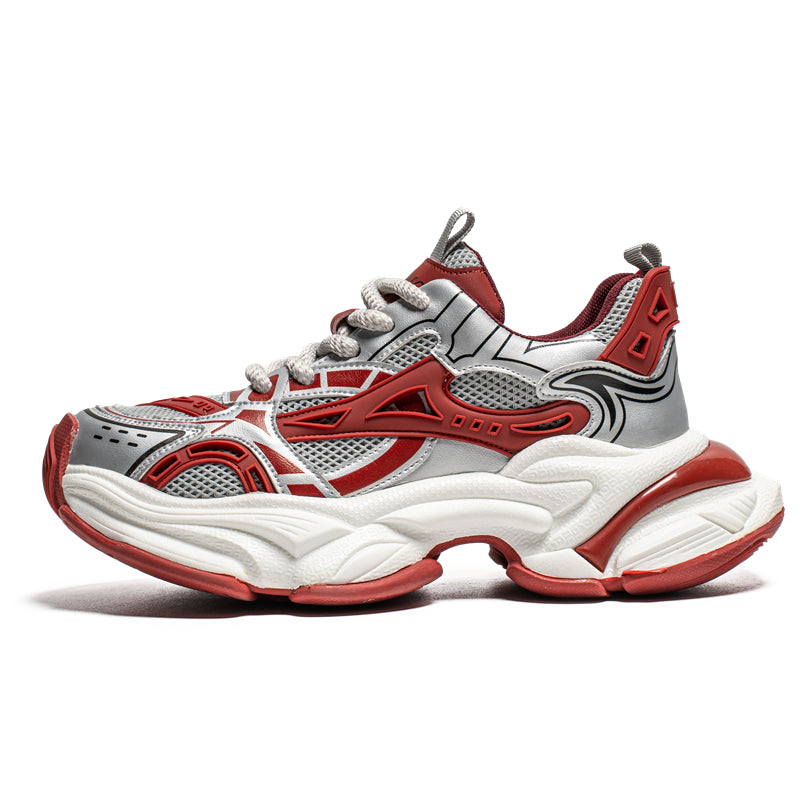 𝔾𝕣𝕠𝕦𝕟𝕕ℤ𝕖𝕣𝕠®－Flexing－shoes✥25-26✥美式新款復古增高潮加厚休閒老爹鞋C5585