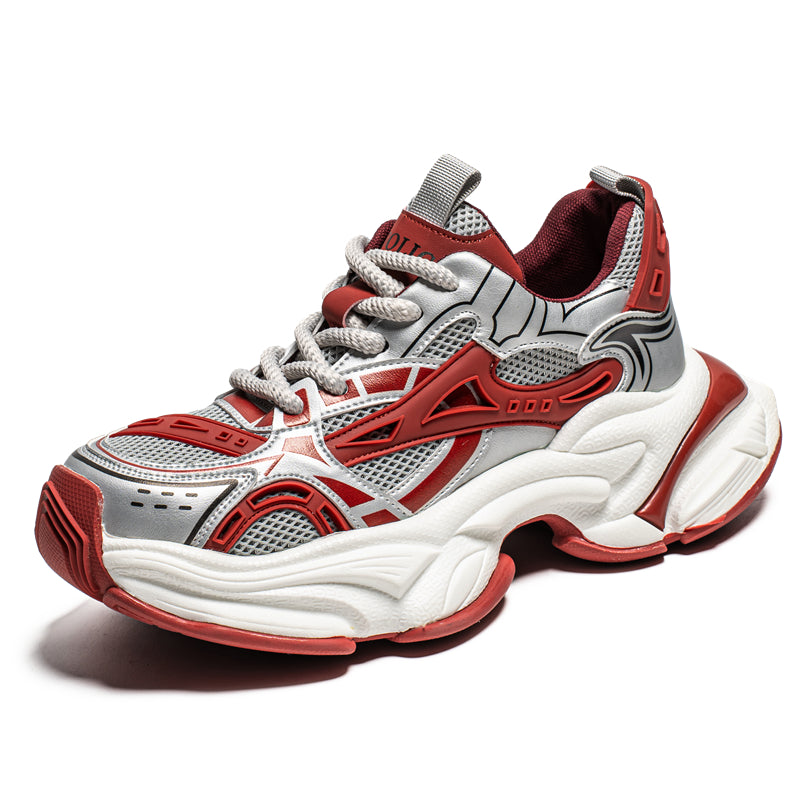 𝔾𝕣𝕠𝕦𝕟𝕕ℤ𝕖𝕣𝕠®－Flexing－shoes✥25-26✥美式新款復古增高潮加厚休閒老爹鞋C5585