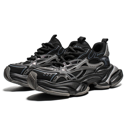 𝔾𝕣𝕠𝕦𝕟𝕕ℤ𝕖𝕣𝕠®－Flexing－shoes✥25-26✥美式新款復古增高潮加厚休閒老爹鞋C5585