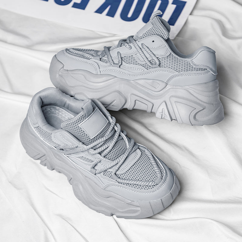 𝔾𝕣𝕠𝕦𝕟𝕕ℤ𝕖𝕣𝕠®－Flexing－shoes✥2025✥美式夏季新款輕量透氣超爆高男女中性厚底老爹鞋2505(限量)