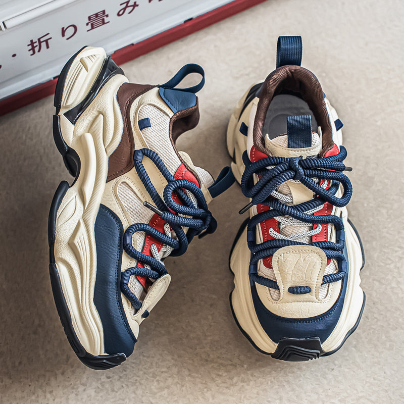 𝔾𝕣𝕠𝕦𝕟𝕕ℤ𝕖𝕣𝕠®－Flexing－shoes✥25-26✥美式新款潮流增高加厚休閒老爹鞋C5587