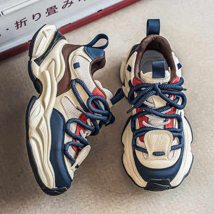 𝔾𝕣𝕠𝕦𝕟𝕕ℤ𝕖𝕣𝕠®－Flexing－shoes✥25-26✥美式新款潮流增高加厚休閒老爹鞋C5587