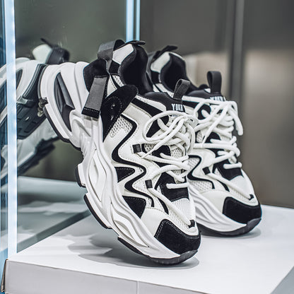 𝔾𝕣𝕠𝕦𝕟𝕕ℤ𝕖𝕣𝕠®－Flexing－shoes✥2026✥美式🔥復古增高經典老爹鞋LD02