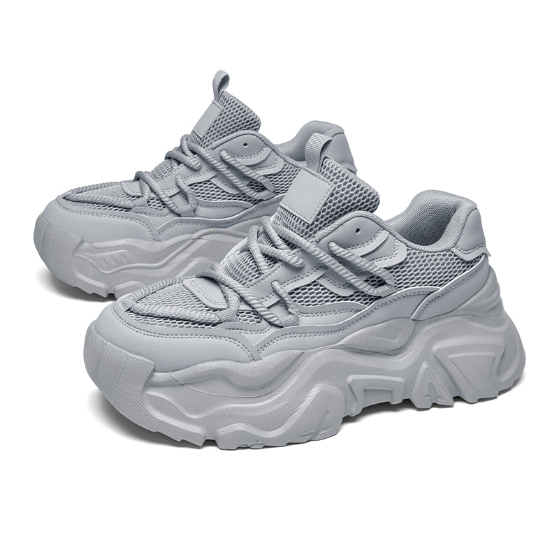 𝔾𝕣𝕠𝕦𝕟𝕕ℤ𝕖𝕣𝕠®－Flexing－shoes✥2025✥美式夏季新款輕量透氣超爆高男女中性厚底老爹鞋2505(限量)