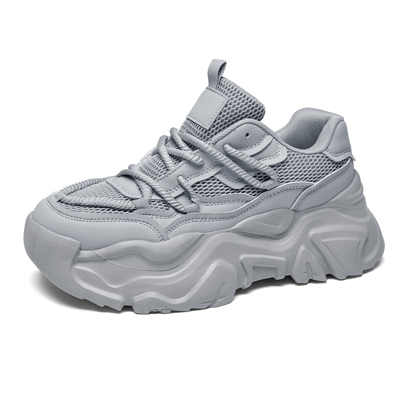 𝔾𝕣𝕠𝕦𝕟𝕕ℤ𝕖𝕣𝕠®－Flexing－shoes✥2025✥美式夏季新款輕量透氣超爆高男女中性厚底老爹鞋2505(限量)