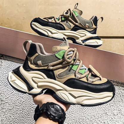 𝔾𝕣𝕠𝕦𝕟𝕕ℤ𝕖𝕣𝕠®－Flexing－shoes✥25-26✥美式新款潮流增高加厚休閒老爹鞋C5587