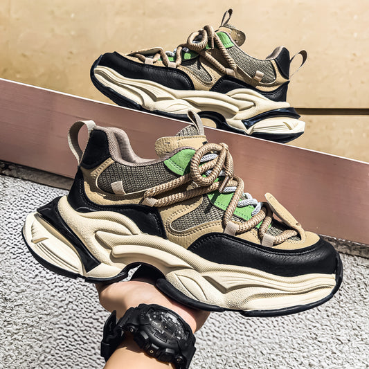 𝔾𝕣𝕠𝕦𝕟𝕕ℤ𝕖𝕣𝕠®－Flexing－shoes✥25-26✥美式新款潮流增高加厚休閒老爹鞋C5587