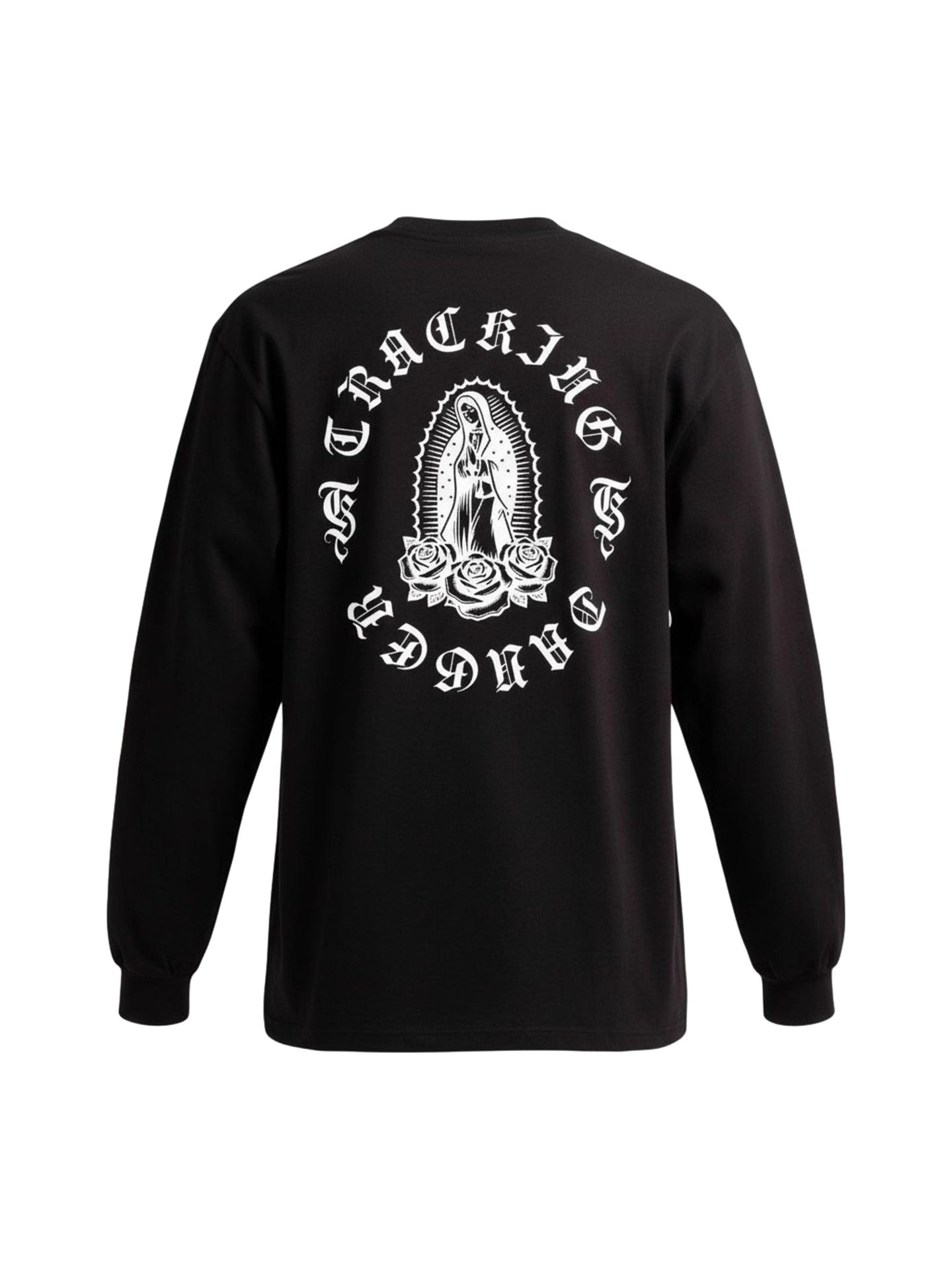 𝔾𝕣𝕠𝕦𝕟𝕕ℤ𝕖𝕣𝕠🎭♠墨西哥♠匪幫⚂25-26年⚅美式嘻哈厚磅數聖母內搭長袖男女上衣T-SHIRT