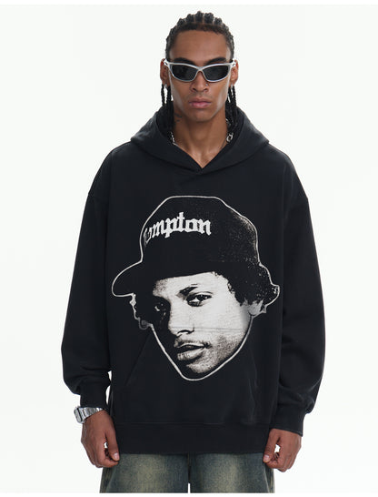 G.Z邁阿密南岸𝔾𝕣𝕠𝕦𝕟𝕕ℤ𝕖𝕣𝕠®✥南裝大佬✥ 美式嘻哈水410gEAZY-E長袖上衣T-Shirt