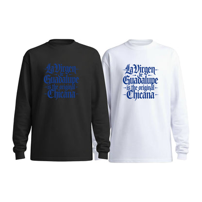 𝔾𝕣𝕠𝕦𝕟𝕕ℤ𝕖𝕣𝕠🎭♠墨西哥♠匪幫⚂25-26年⚅美式嘻哈厚磅數哥德字母內搭長袖男女上衣T-SHIRT