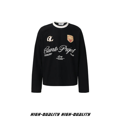 𝔾𝕣𝕠𝕦𝕟𝕕ℤ𝕖𝕣𝕠®2026年秋冬款華夫格圓領長袖上衣T-SHIRT