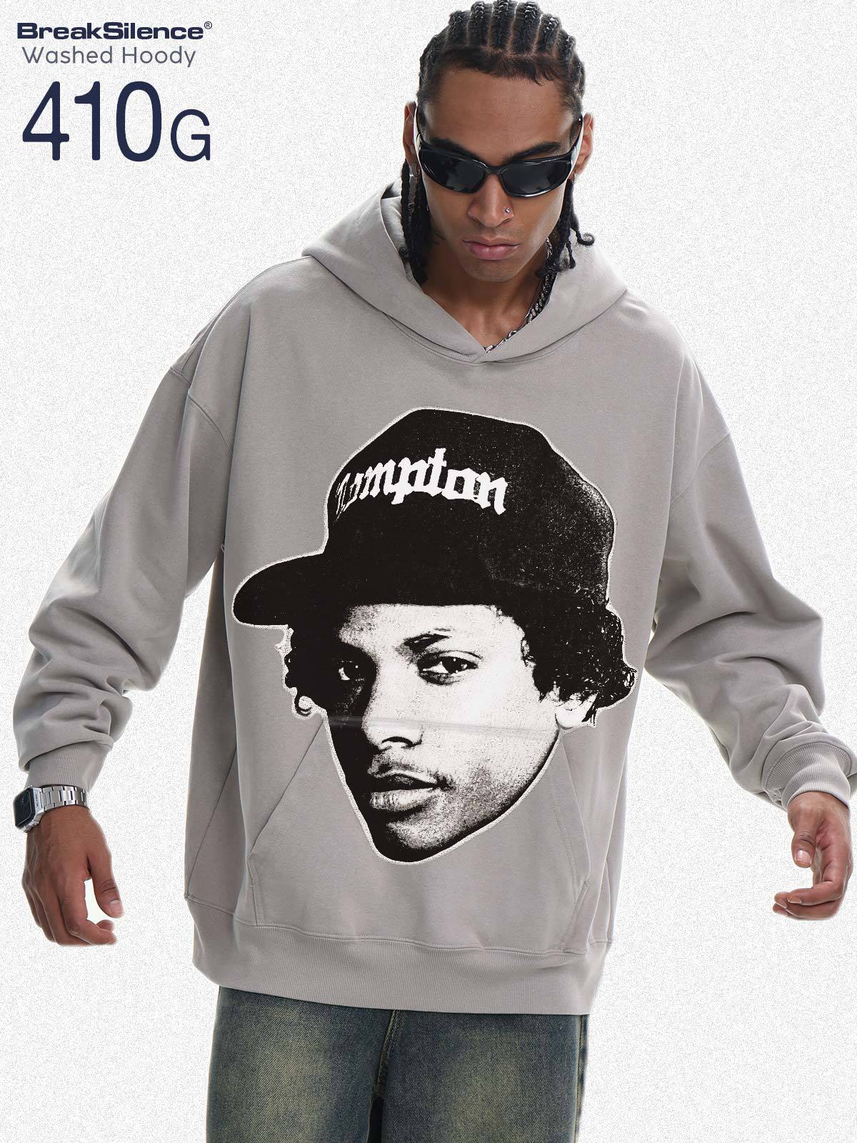 G.Z邁阿密南岸𝔾𝕣𝕠𝕦𝕟𝕕ℤ𝕖𝕣𝕠®✥南裝大佬✥ 美式嘻哈水410gEAZY-E長袖上衣T-Shirt