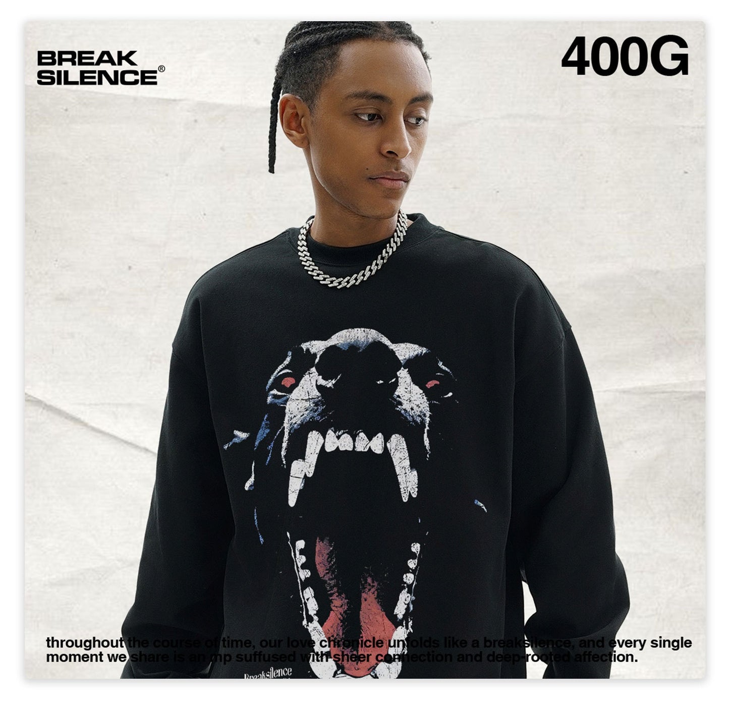 G.Z邁阿密南岸𝔾𝕣𝕠𝕦𝕟𝕕ℤ𝕖𝕣𝕠®✥南裝大佬✥ 美式嘻哈水400g美式惡犬長袖上衣T-Shirt