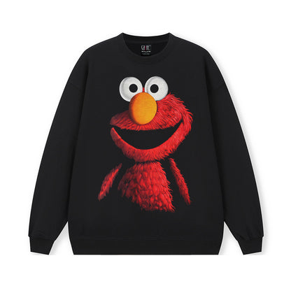 G.Z邁阿密南岸𝔾𝕣𝕠𝕦𝕟𝕕ℤ𝕖𝕣𝕠®✥南裝大佬✥ 美式嘻哈水400g紅色芝麻街長袖上衣T-Shirt