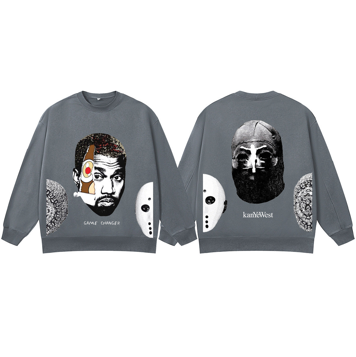 G.Z邁阿密南岸𝔾𝕣𝕠𝕦𝕟𝕕ℤ𝕖𝕣𝕠®✥南裝大佬✥ 美式嘻哈水410gBreakSilence長袖上衣T-Shirt