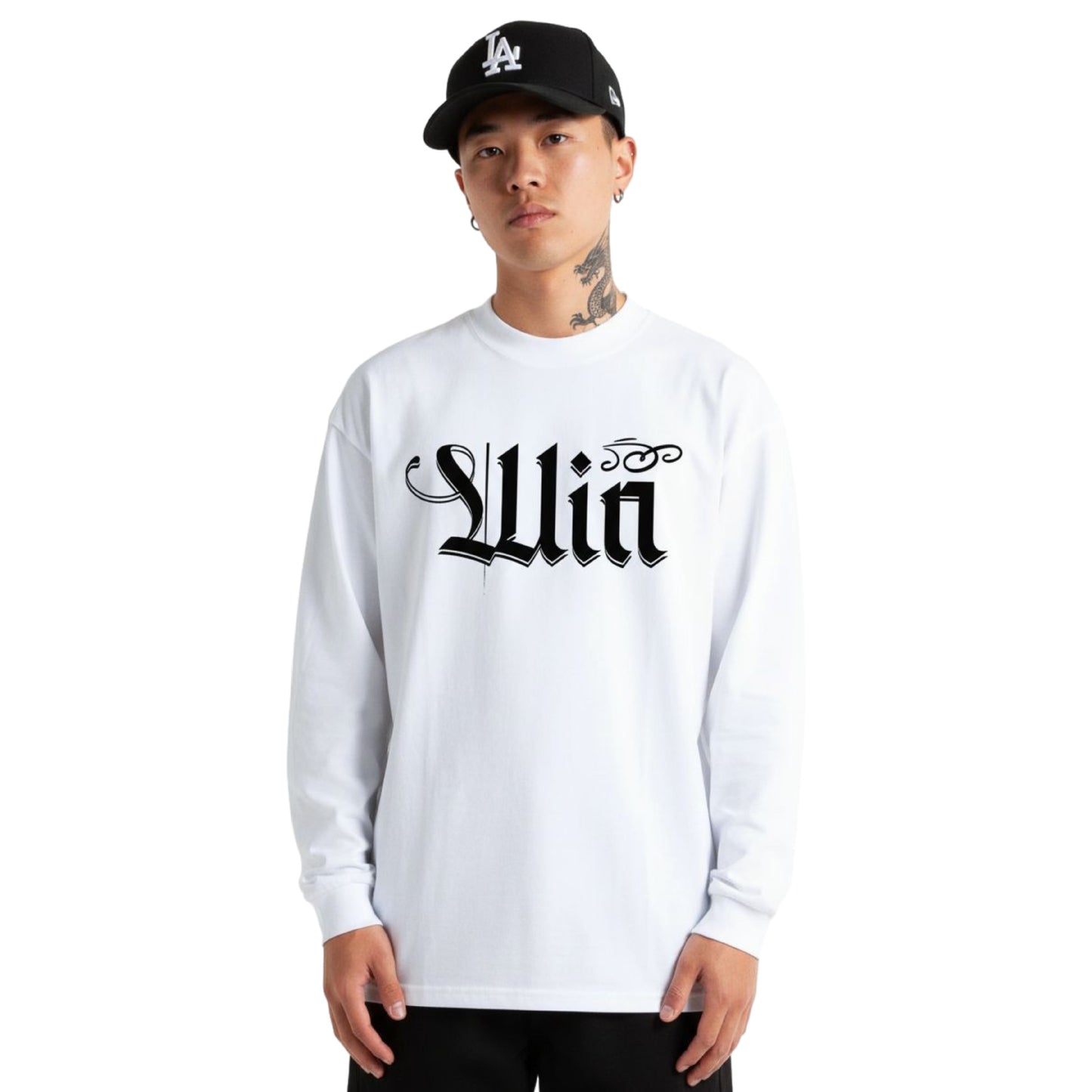 𝔾𝕣𝕠𝕦𝕟𝕕ℤ𝕖𝕣𝕠🎭♠墨西哥♠匪幫⚂25-26年⚅美式嘻哈厚磅數簍空字母內搭長袖男女上衣T-SHIRT