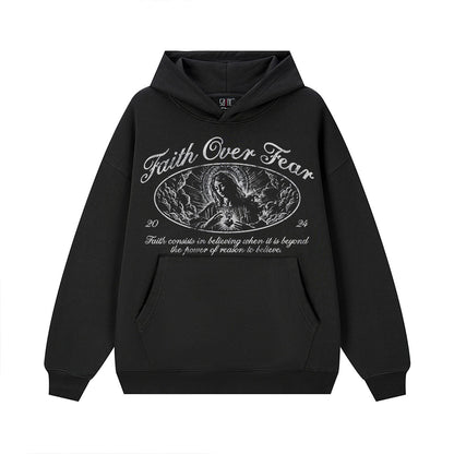 G.Z邁阿密南岸𝔾𝕣𝕠𝕦𝕟𝕕ℤ𝕖𝕣𝕠®✥南裝大佬✥ 美式嘻哈水400g慈愛聖母長袖上衣T-Shirt