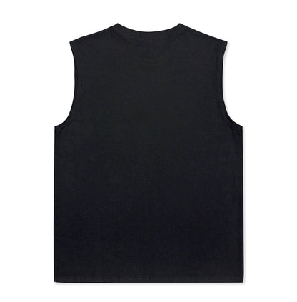 ♠ 𝔾𝕣𝕠𝕦𝕟𝕕ℤ𝕖𝕣𝕠♠美式風格夏日新款純棉跳動心臟多色坎肩無袖背心T-Shirt