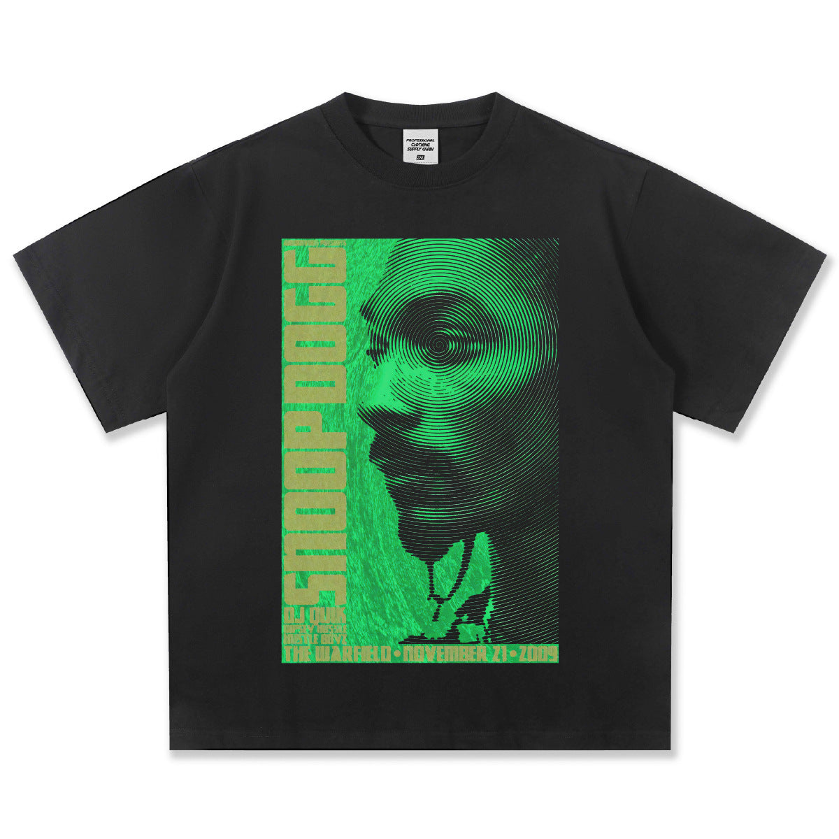 G.Z邁阿密南岸𝔾𝕣𝕠𝕦𝕟𝕕ℤ𝕖𝕣𝕠®✥南裝大佬✥ 美式嘻哈水洗重磅數男女中性SnoopDogg短袖上衣T-Shirt(亞洲版型)