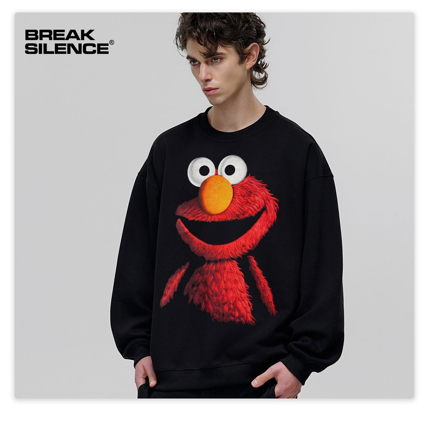 G.Z邁阿密南岸𝔾𝕣𝕠𝕦𝕟𝕕ℤ𝕖𝕣𝕠®✥南裝大佬✥ 美式嘻哈水400g紅色芝麻街長袖上衣T-Shirt