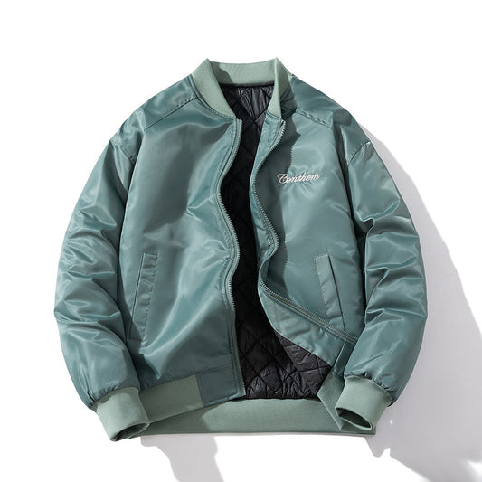 🔥𝔾𝕣𝕠𝕦𝕟𝕕⇔ℤ𝕖𝕣𝕠®25-26年秋冬新款vintag復古防風刺鏽飛行夾克外套5色