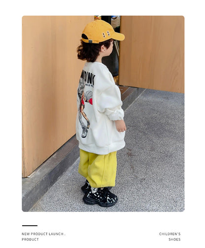 𝔾𝕣𝕠𝕦𝕟𝕕ℤ𝕖𝕣𝕠®－Deluxe－BabyKids Shoes✥2025年✥秋冬新款中小童復古運動休閒鞋XMT-2487