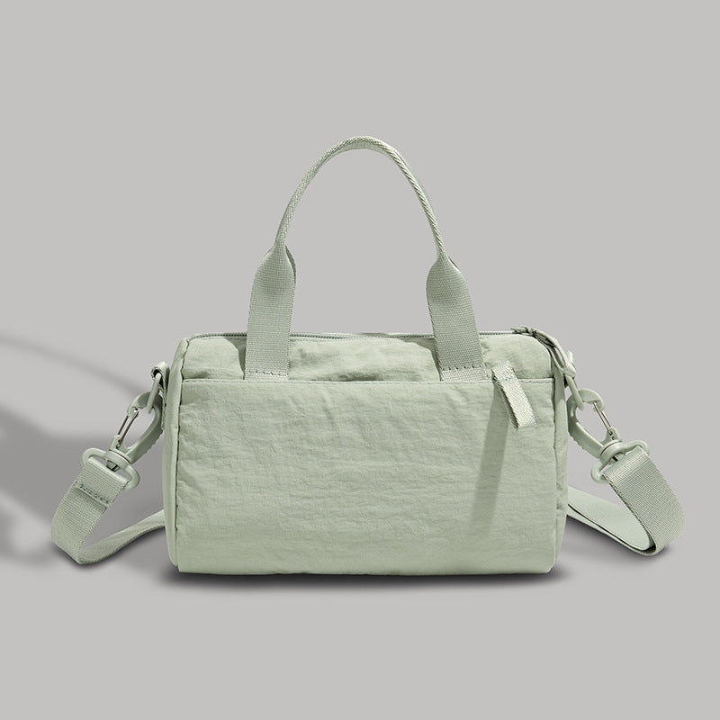 ✥𝔾𝕣𝕠𝕦𝕟𝕕ℤ𝕖𝕣𝕠®✥Deluxe/精選包包系列-美式休閒手提單肩百搭牛津布通勤水桶包