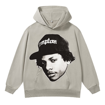 G.Z邁阿密南岸𝔾𝕣𝕠𝕦𝕟𝕕ℤ𝕖𝕣𝕠®✥南裝大佬✥ 美式嘻哈水410gEAZY-E長袖上衣T-Shirt