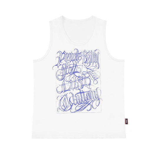 𝔾𝕣𝕠𝕦𝕟𝕕ℤ𝕖𝕣𝕠🎭♠墨西哥♠匪幫⚂2025年⚅美式嘻哈手繪稿字母棉質彈性打底背心