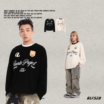 𝔾𝕣𝕠𝕦𝕟𝕕ℤ𝕖𝕣𝕠®2026年秋冬款華夫格圓領長袖上衣T-SHIRT