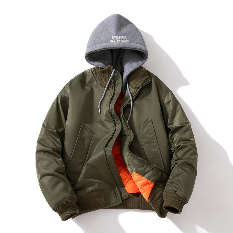 🔥𝔾𝕣𝕠𝕦𝕟𝕕⇔ℤ𝕖𝕣𝕠®25-26年秋冬新款vintag經典復古防風立領夾克棒球外套