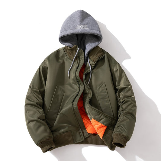 🔥𝔾𝕣𝕠𝕦𝕟𝕕⇔ℤ𝕖𝕣𝕠®25-26年秋冬新款vintag經典復古防風立領夾克棒球外套