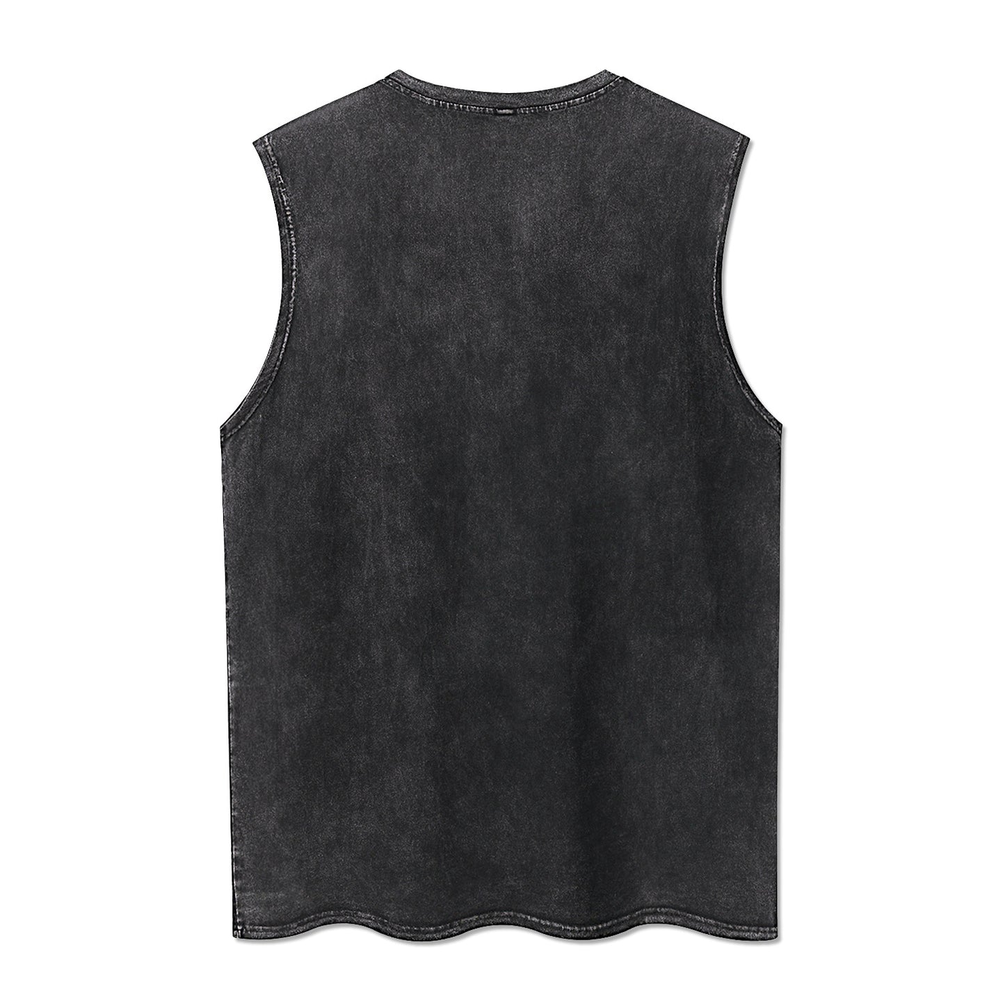 ♠ 𝔾𝕣𝕠𝕦𝕟𝕕ℤ𝕖𝕣𝕠♠美式風格夏日新款水洗厚磅數泰迪小熊坎肩無袖背心T-Shirt