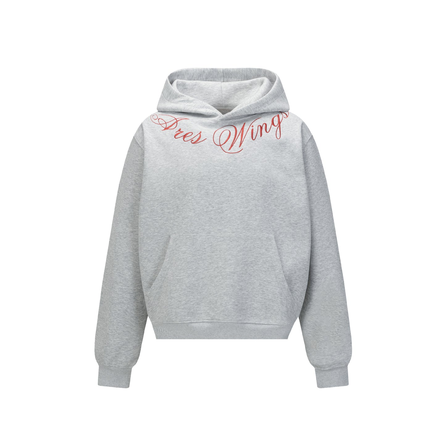 𝔾𝕣𝕠𝕦𝕟𝕕ℤ𝕖𝕣𝕠®2026年秋冬款復古新款厚磅數電繡字母連帽長袖T-shrit