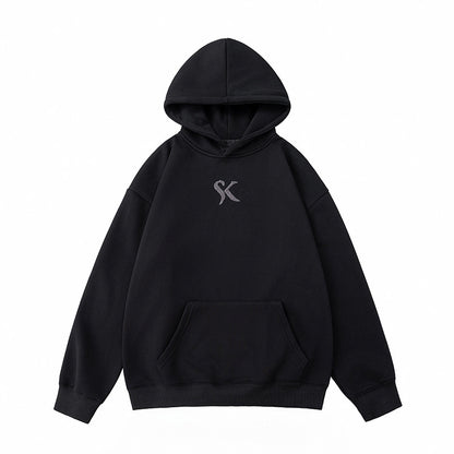 G.Z邁阿密南岸𝔾𝕣𝕠𝕦𝕟𝕕ℤ𝕖𝕣𝕠®✥南裝大佬✥ 美式嘻哈簡約刺繡連帽長袖上衣T-Shirt