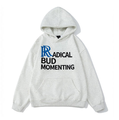 G.Z邁阿密南岸𝔾𝕣𝕠𝕦𝕟𝕕ℤ𝕖𝕣𝕠®✥南裝大佬✥ 美式嘻哈雙R字母連帽長袖上衣T-Shirt