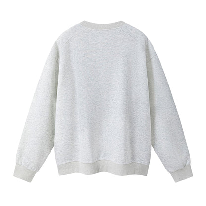 𝔾𝕣𝕠𝕦𝕟𝕕ℤ𝕖𝕣𝕠®2026年秋冬款新款不規則斜口拉鍊圓領長袖上衣T-shrit