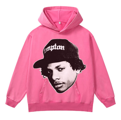 G.Z邁阿密南岸𝔾𝕣𝕠𝕦𝕟𝕕ℤ𝕖𝕣𝕠®✥南裝大佬✥ 美式嘻哈水410gEAZY-E長袖上衣T-Shirt