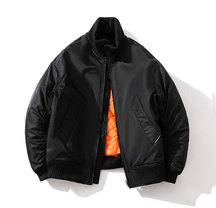 🔥𝔾𝕣𝕠𝕦𝕟𝕕⇔ℤ𝕖𝕣𝕠®25-26年秋冬新款vintag經典復古防風立領夾克棒球外套