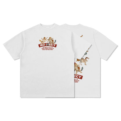 G.Z邁阿密南岸✥𝔾𝕣𝕠𝕦𝕟𝕕ℤ𝕖𝕣𝕠®✥2025年南裝大佬/美式嘻哈寬鬆重磅數No Mecy天使男女中性T-Shirt上衣