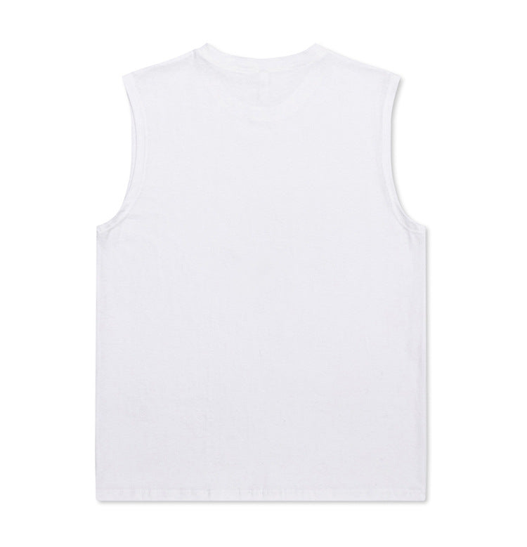 ♠ 𝔾𝕣𝕠𝕦𝕟𝕕ℤ𝕖𝕣𝕠♠美式風格夏日新款純棉跳動心臟多色坎肩無袖背心T-Shirt