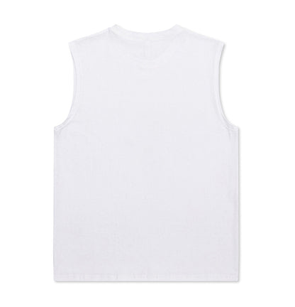 ♠ 𝔾𝕣𝕠𝕦𝕟𝕕ℤ𝕖𝕣𝕠♠美式風格夏日新款純棉跳動心臟多色坎肩無袖背心T-Shirt