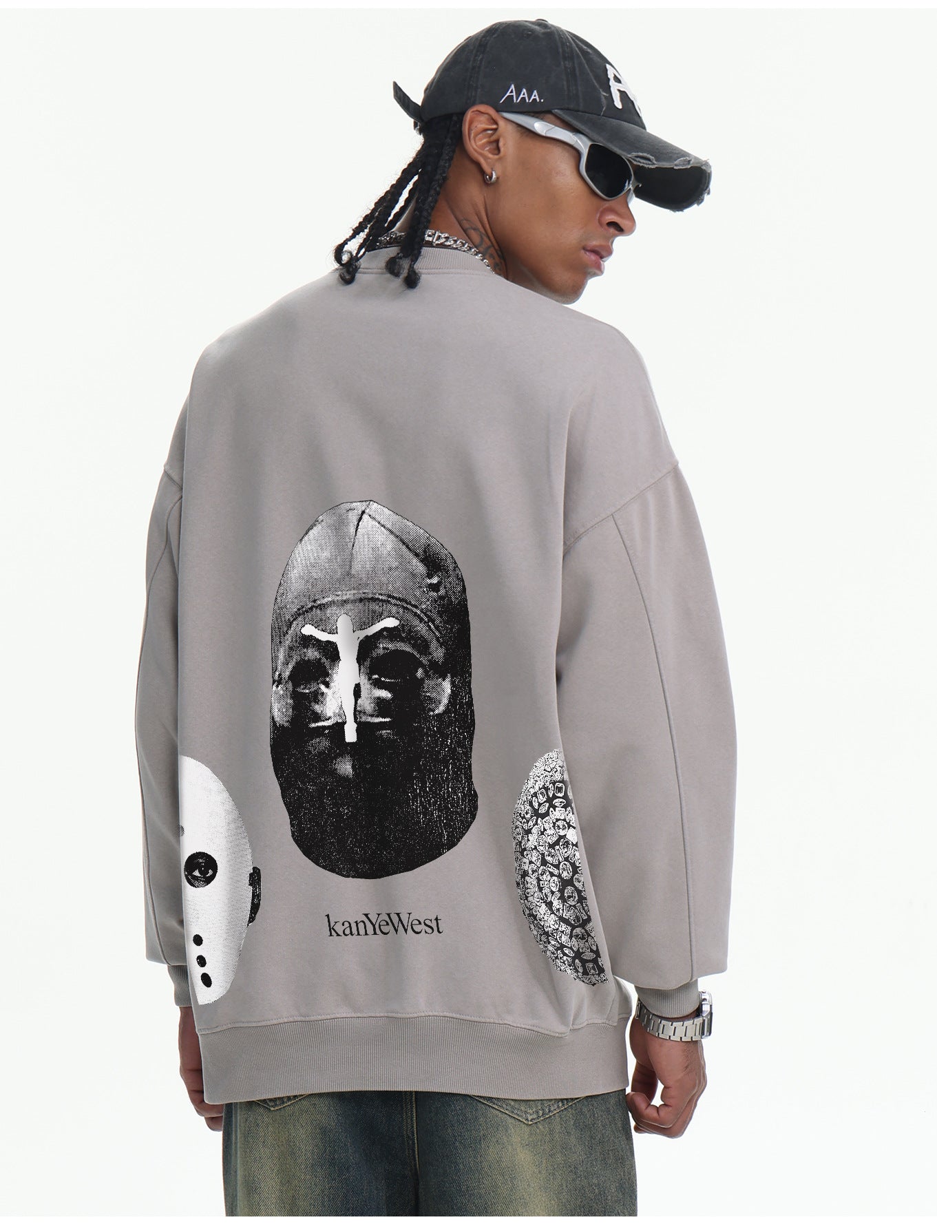 G.Z邁阿密南岸𝔾𝕣𝕠𝕦𝕟𝕕ℤ𝕖𝕣𝕠®✥南裝大佬✥ 美式嘻哈水410gBreakSilence長袖上衣T-Shirt