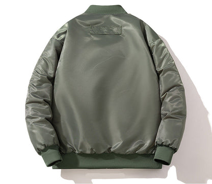 🔥𝔾𝕣𝕠𝕦𝕟𝕕⇔ℤ𝕖𝕣𝕠®25-26年秋冬新款vintag復古防風刺鏽飛行夾克外套5色