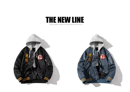 🔥𝔾𝕣𝕠𝕦𝕟𝕕⇔ℤ𝕖𝕣𝕠®25-26年秋冬新款vintag復古防風滿版刺繡老虎NA-1飛行夾克外套